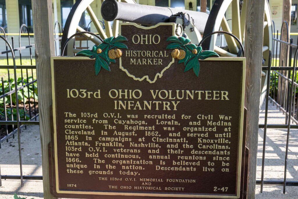 O.V.I. Ohio historical marker