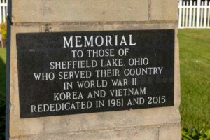 Sheffield Lake Veterans Memorial